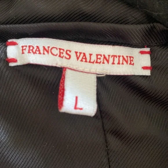 Frances Valentine Sequin Barn Jacket - Size Large - Picture 9 of 10